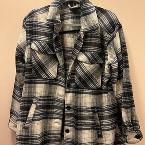 Flannel button up